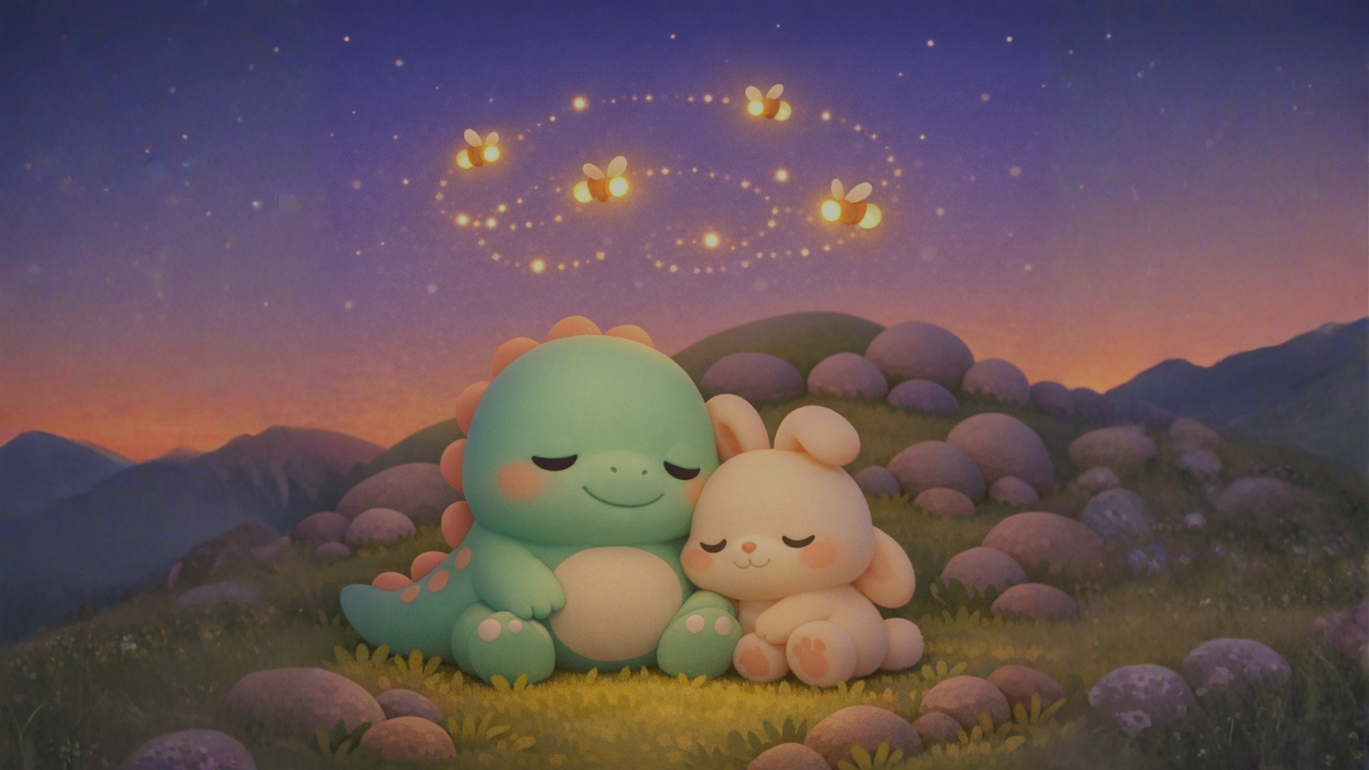 Parent settling a toddler at bedtime